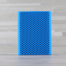 适用于三星T5移动硬盘防震包便携保护壳套固态移动收纳盒硬壳包 蓝色硅胶套