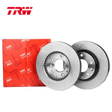 天合（TRW）通风刹车盘/制动盘 前盘 DF6506S 路虎揽胜 两只价