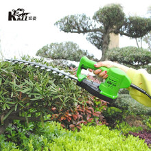 凯姿（KAZZ）电动无刷绿篱机充电式小型茶树修剪机绿篱造型采茶机篱笆弧形修剪双刃弯刀款
