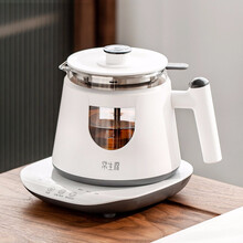 常生源 煮茶器 0.8L养生壶迷你电水壶热水壶蒸汽 304不锈钢烧水壶煮茶壶茶具 数码保温款08D