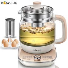 小熊（Bear）养生壶 电水壶烧水壶煮茶器煮茶壶电热水壶 迷你玻璃花茶壶黑茶热牛奶YSH-A15W6