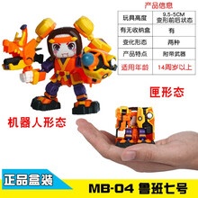【BEASTBOX】猛兽匣系列毒角变形玩具拼装益智模型潮玩机甲手办 MB-04 鲁班七号自带收纳盒