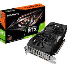 技嘉（GIGABYTE）RTX 2060 OC/D6 6G 台式机游戏电脑显卡 RTX2060 D6-6GD DDR6