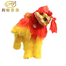 利特莱依-3号北狮双人成人舞狮道具整套北狮笑脸狮舞龙套装