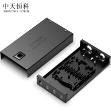 中天恒科 光纤终端盒 4口4芯单模空盒SC接口 尾纤光缆熔接盒通用光纤续接盘配线架 ZT-ZDH-410