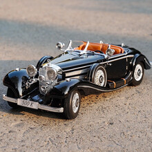 美驰图（Maisto） 奔驰老爷车模型500K仿真车模1/18合金汽车模型收藏摆件礼物礼品