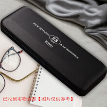 德国进口音簧天鹅S28孔专业演奏口琴 重音复音高级成人儿童乐器 28孔黑色重音C调【专业演奏级】 口琴礼盒