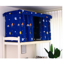 大学生床帘遮光布宿舍寝室上铺下铺简约ins风韩式床幔男女生帘子 星际迷航-床帘1片 1.2m(4英尺)床