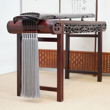 京炫（JINGXUAN)古琴琴穗 古琴流苏古琴通用垂坠冰丝琴穗 千丝穗真丝配件 银灰色