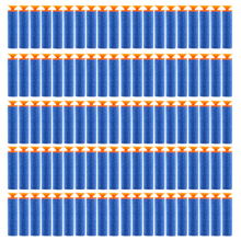 麦肯齐 儿童玩具枪软弹枪男孩吃鸡套装电动突击步抢连发8-12 可发射生日新年圣诞节礼物3-5岁 100支软弹【M416专用圆头吸盘各50】