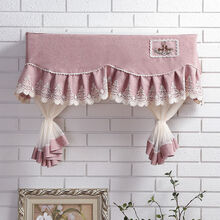 挂式空调挡风月子罩开机不取遮风防直吹防风健康罩子 绿野仙踪粉色健康挂机罩 1-1.5匹长度88cm内可用