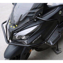 适用于光阳CT250保险杠CT300前护杠防摔杠全包围保险护杠改装配件 加厚前护杠