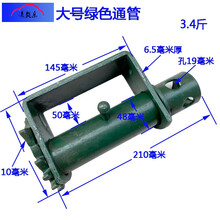 加厚货车紧绳器手动收紧器车用重型小型汽车焊接拉紧绳器棘轮 大号绿色通管单用