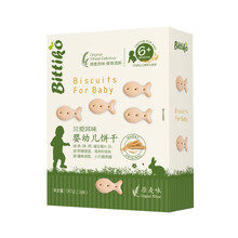 贝爱其味（bittiko）宝宝零食 婴幼儿饼干 原麦味 90g