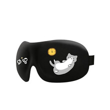 零听3d眼罩睡眠遮光睡觉透气护眼学生夏季卡通可爱腰罩女男个性眼睛罩 休息中【收藏加购+耳塞+收纳袋】