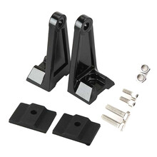 顶爽（DNSN）汽车LED长条灯强磁支架车顶灯安装架汽车引擎盖支架LED射灯强磁底座永磁铁支架 捍马两侧支架【1对】