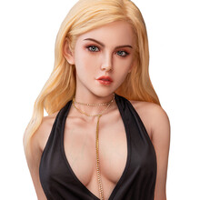 色系（SEXYE）欧美实体娃娃男用全硅胶仿充气娃娃真人美女玩偶情趣成人用品手办可定制带毛 硅胶头真人版145CM+纯手工植发