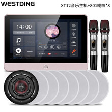 威斯汀（WESTDING）XT12智能家庭背景音乐主机系统套装家庭影院音响组合无线蓝牙吸顶音响喇叭 XT12主机+801喇叭×8