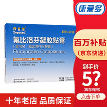 泽普思 氟比洛芬凝胶贴膏 13.6cm*10cm*6贴 5盒装