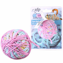 all for paws猫咪毛线球玩耍球类布偶猫幼猫自己玩的解闷自嗨玩具绳毛线球毛茸茸毛线球