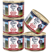 ZiwiPeak滋益巅峰成犬幼犬湿粮 新西兰进口主食罐头主粮罐 狗罐头170g 红肉*5