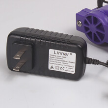 猪博士 电动赶猪器 赶猪棍 赶猪拍配件PVC杆子  电池  充电器 充电器（紫色适用）