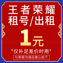 海盗猫 补款链接 （王者荣耀账号 租号 出租 专用） 1元