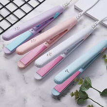 GUTCHE 夹板直发 卷直两用 刘海男女通用小夹板 直发器 迷你拉直板夹 刘海内扣熨板 迷你夹板-颜色随机