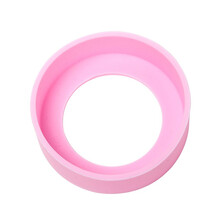 史努比（SNOOPY）牛奶玻璃杯杯垫-粉色