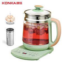 康佳（KONKA）养生壶煮茶器 多功能电炖盅烧水煎药壶电热水壶 花茶壶黑茶煮茶器煮茶壶 【滤网款】1.8L容量|智能触控1809(S)C