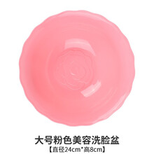 森咖 一次性洗脸盆 美容院用品洗面盆套袋塑料袋纹绣师美容盆套盆袋子 大号洗脸盆（粉色）