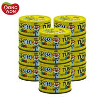 韩国东远进口原味儿童黄鳍金枪鱼吞拿鱼TUNA鱼肉罐头100g12罐囤货之选 儿童100gx12罐
