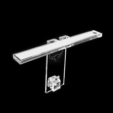 亚克力超白鱼缸裸缸开放式桌面小型长方形水草缸金鱼乌龟缸订定制 LED长灯（触摸开关带USB)