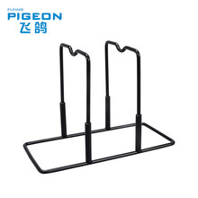 飞鸽（PIGEON）儿童平衡车支架滑步车10/12寸脚撑子支撑停放车架 分体式铁支撑 黑色