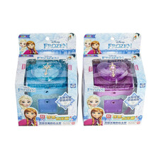 简动冰雪奇缘惊喜百宝箱艾莎迪士尼公主盲盒小女孩首饰盒绕珠玩具 冰雪奇缘-艾莎+安娜