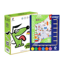 逻辑狗4-5岁（幼儿园小中班） 儿童图书男女孩 早教益智宝宝玩具网络版二阶段思维训练教具节日礼物 精装-配6钮操作板