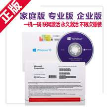 正版win10/windows10/windows11系统家庭中文版家庭版升专业版产品密钥激活码u盘 win10专业版 简包 发顺丰 含税可开发票