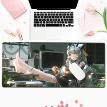 镇魂歌 鼠标垫超大号女生卡通动漫游戏周边二次元可爱加厚锁边网吧键盘垫笔记本个性定制订制办公电脑桌垫 摇摇球 300x700x4mm