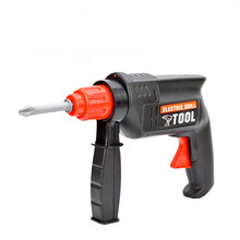 2021新款儿童修理工具箱玩具套装拧螺丝刀电钻过家家维修工具宝宝男孩 电动钻双转向带3钻头需装电池