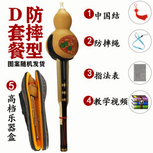 葫芦丝 天然单音葫芦丝乐器初学入门小学生儿童c调防摔 防摔款【D套餐】