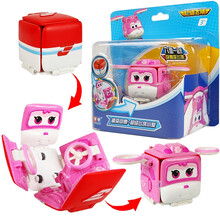 超级飞侠超级宠物乐宝爱宝警萌宠乐迪变形趣味变脸第九季趣味包裹消防车太空车儿童玩具套装 740574趣变包裹-小爱
