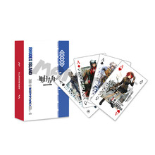 漫易二次元明日游戏方舟周边W博士阿米娅银灰创意可爱少女学生高颜值娱乐休闲狼人杀雀牌桥牌多玩法扑克牌 明日方舟3.0款（更新部分干员） 约5.6*8.6cm