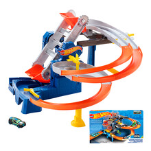 风火轮 轨道玩具对战赛车赛道儿童玩具男孩生日礼物小汽车模型玩具套装-立体旋转工厂FDF28