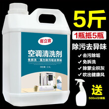 客立客 大桶草酸清洁剂厕所瓷砖强力去污洗水泥地板砖马桶神器外墙除垢高浓度 5斤大瓶装空调清洁剂