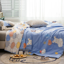 欧莉斯 空调被夏被纯棉儿童夏凉被单人学生宿舍被芯幼儿园春秋被 格云神话 200×230CM（标准双人被）
