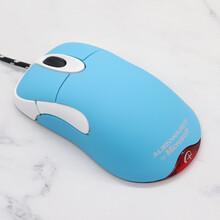 io1.1/IE3.0穿越火线CF职业选手lo1.1游戏CS鼠标 IO1.1天蓝色磨砂版 套餐一（采用极动鲨主板）