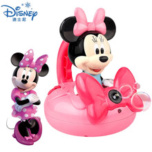 迪士尼(Disney)米妮泡泡机 儿童玩具电动吹泡泡枪防漏水夏天户外带音乐灯光男女孩礼物FPA012