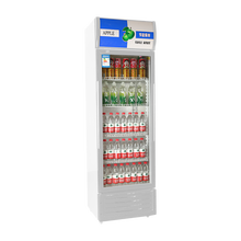 致涛商用升级版单门双门冷藏柜立式展示柜三门冰箱直冷风冷饮料柜水果蔬菜保鲜柜陈列柜啤酒柜冷饮柜 1.75米高升级版蓝白色单门260L啤酒柜 直冷