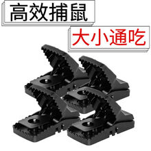 老鼠夹子强力扑捉逮抓笼子捕鼠器神器高效克星灭鼠家用一窝端 5个老鼠夹