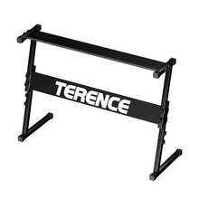 特伦斯（Terence）电子琴架 可调节高度 Z型加粗加厚便携琴架 54 61 76 88键通用 黑色